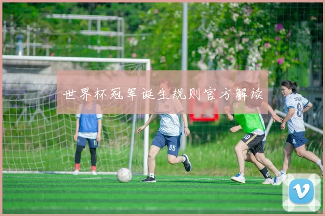 世界杯冠军诞生规则官方解读